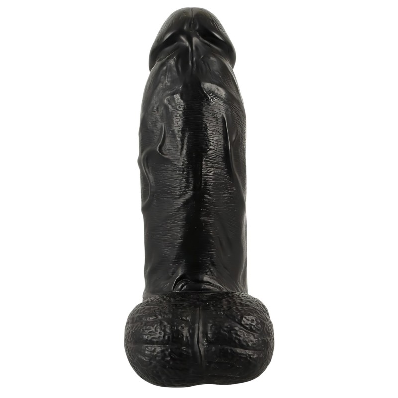 Realistixxx Real Giant - herés dildó - 22 cm (fekete) 102694 termék bemutató kép