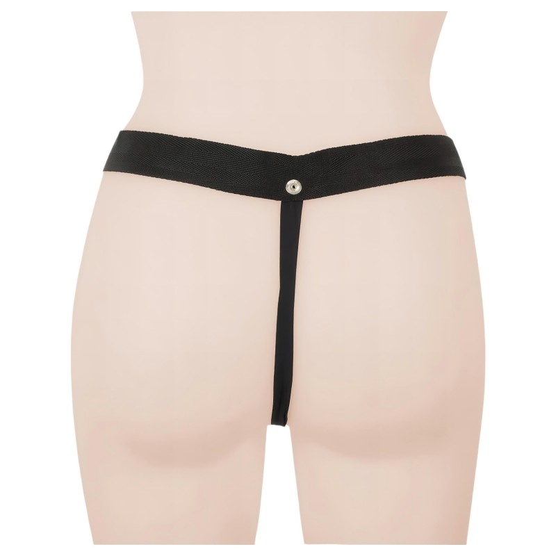 Realistixxx Strap-on - felcsatolható, üreges dildó (natúr) 112043 termék bemutató kép