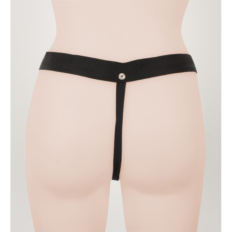 Realistixxx Strap-on - felcsatolható, üreges dildó (natúr) 36988 termék bemutató kép