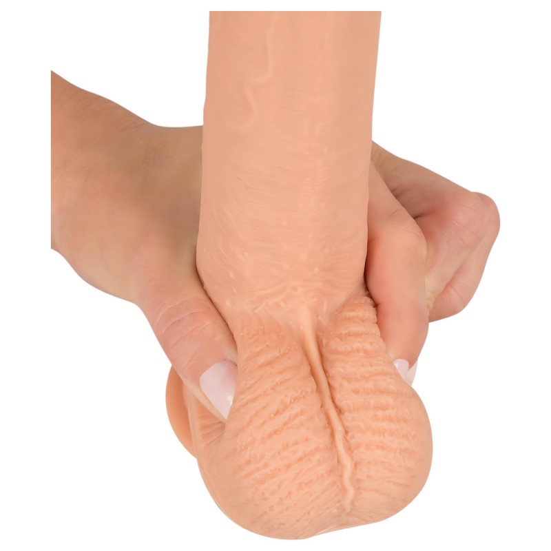 realistixxx - tapadókorongos élethű dildó (22 cm, testszínű) 105645 termék bemutató kép