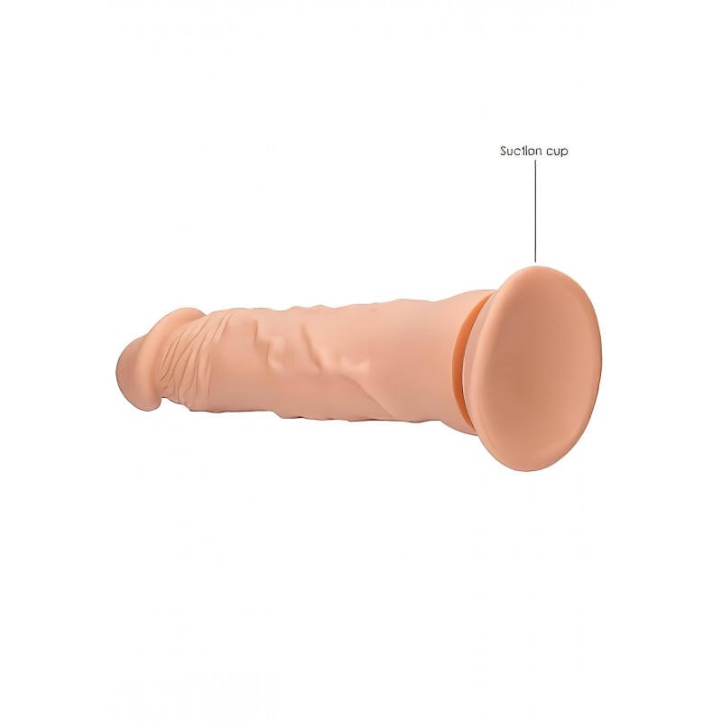 RealRock Dong 10 - élethű dildó (25 cm, testszínű) 144623 termék bemutató kép