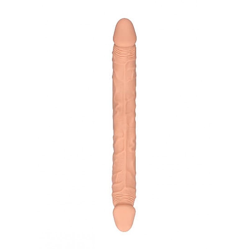 RealRock Double Dong 14 - dupla dildó (36cm) - natúr 53587 termék bemutató kép