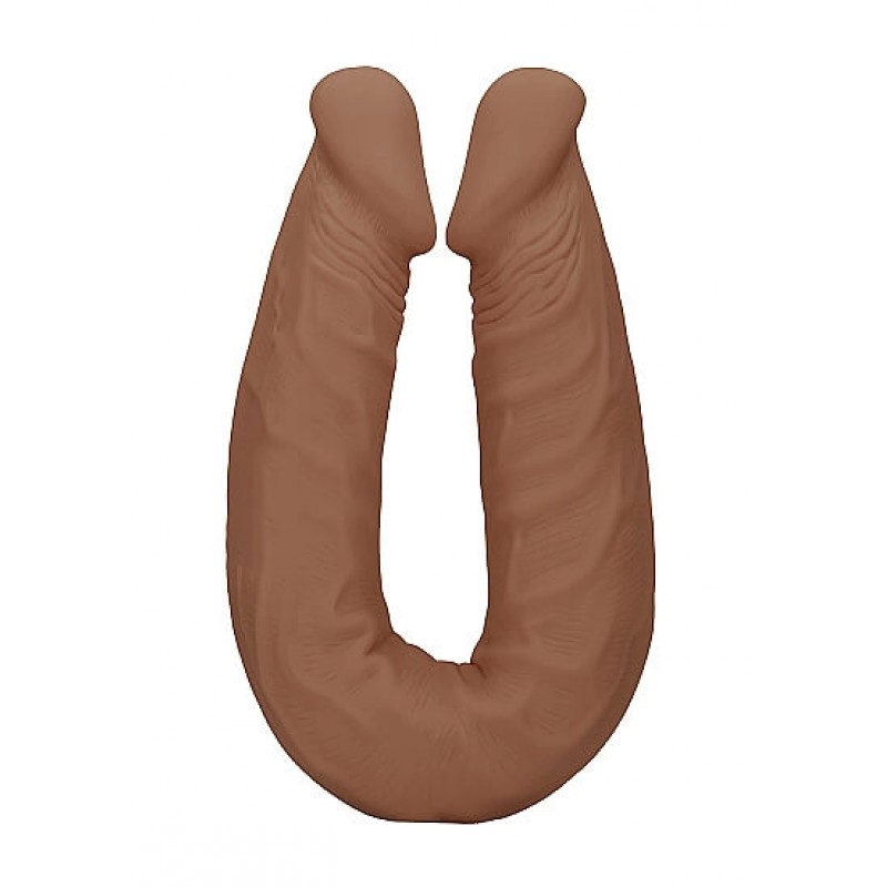 RealRock Double Dong 18 - dupla dildó (46cm) - sötét natúr 85517 termék bemutató kép
