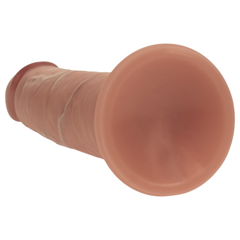 RealRock - dupla sűrűségű élethű dildó (napbarnított) - 18,5 cm 149958 termék bemutató kép