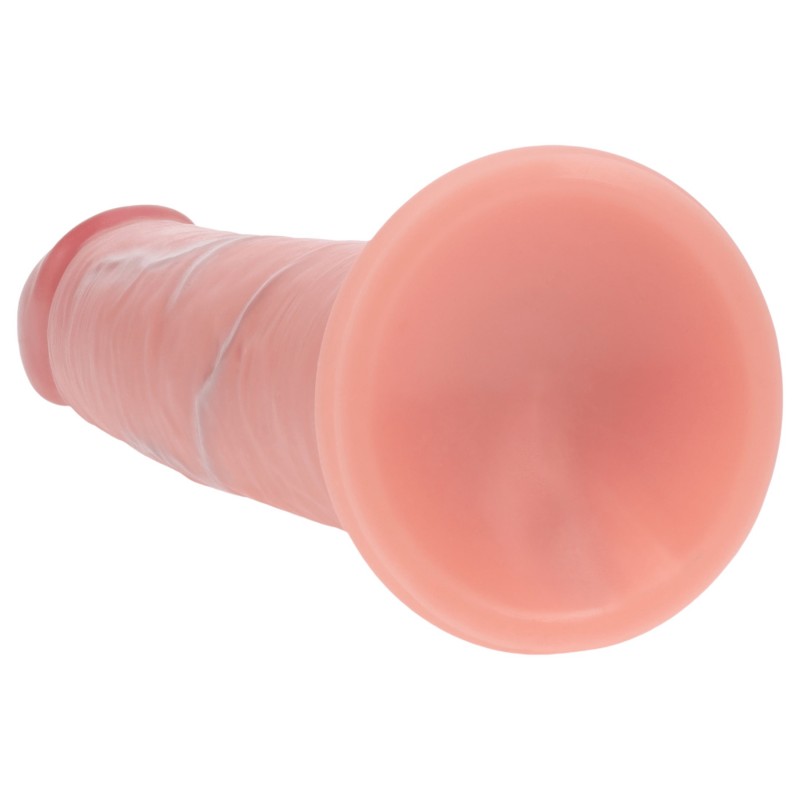 RealRock - dupla sűrűségű élethű dildó (testszínű) - 18,5 cm 149949 termék bemutató kép