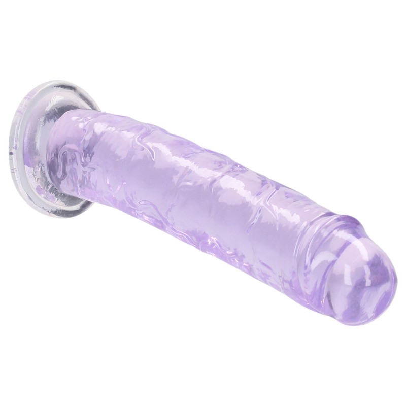 RealRock - élethű dildó tapadókoronggal (lila) - 12,7 cm 150001 termék bemutató kép