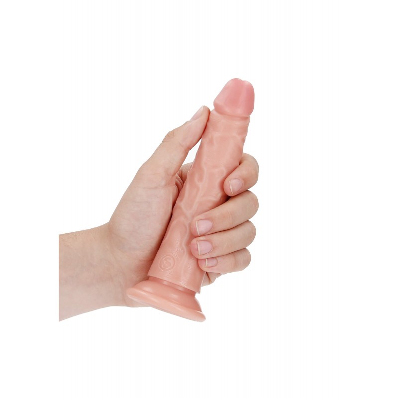 RealRock Slim - realisztikus dildó - 15,5cm (natúr) 74912 termék bemutató kép