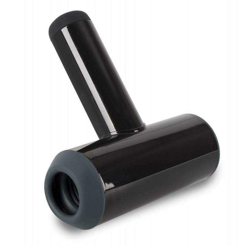 Rebel - akkus, fel-le mozgó, vibráló maszturbátor (fekete) 32923 termék bemutató kép