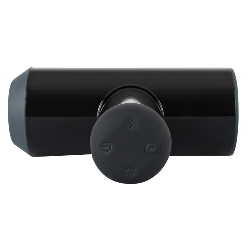 Rebel - akkus, fel-le mozgó, vibráló maszturbátor (fekete) 32926 termék bemutató kép