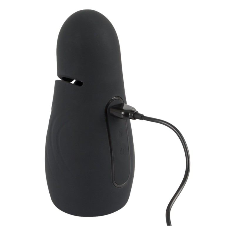 Rebel - akkus vízálló makkvibrátor (fekete) 93297 termék bemutató kép