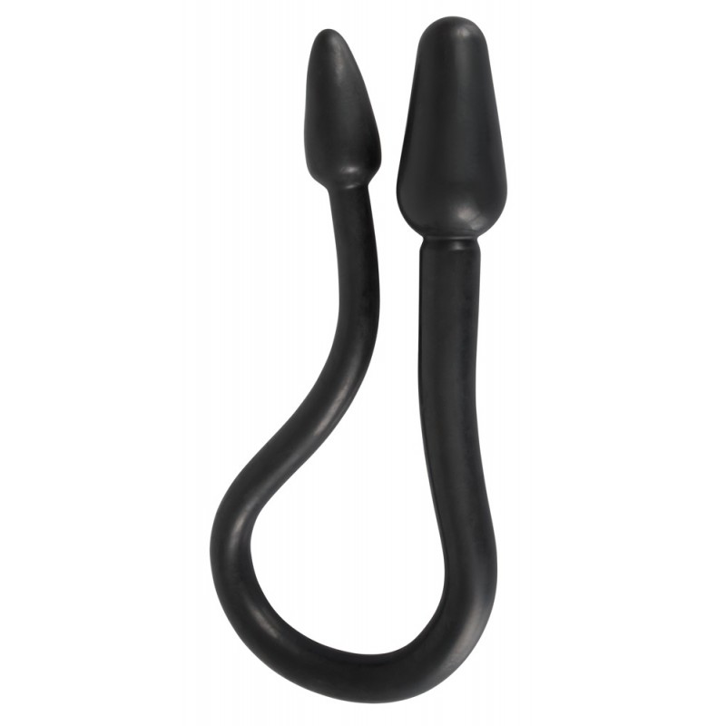 Rebel Double Plug - dupla kúp anál plug (fekete) 26825 termék bemutató kép