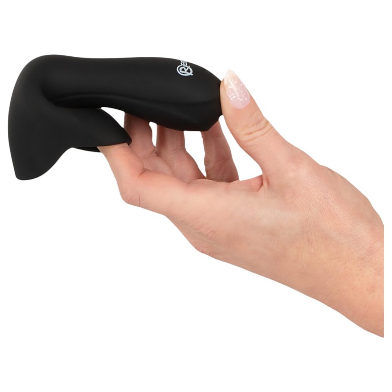 Rebel - makkvibrátor dilátorral (fekete) 120339 termék bemutató kép