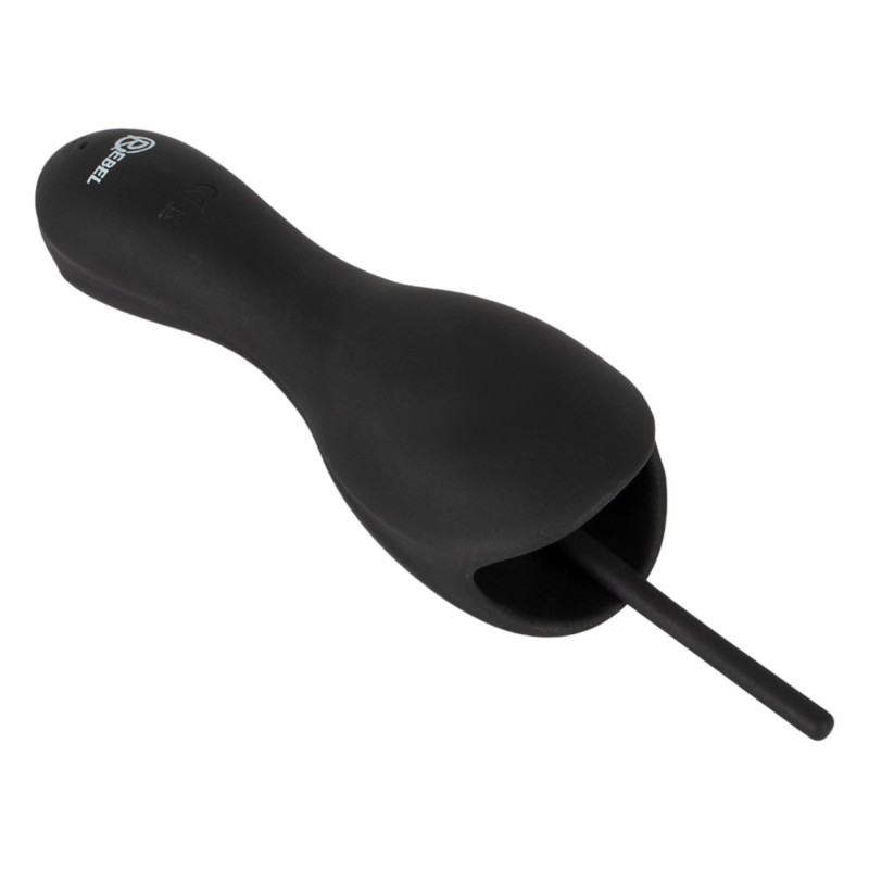 Rebel - makkvibrátor dilátorral (fekete) 93331 termék bemutató kép