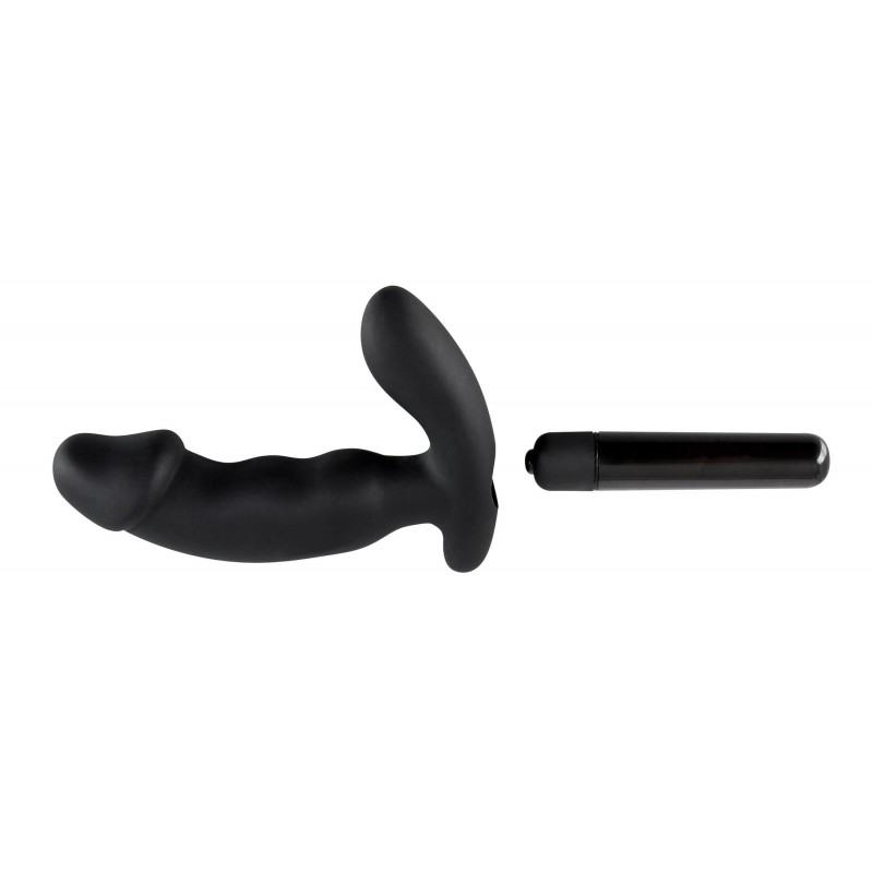 Rebel - péniszes prosztata vibrátor (fekete) 57608 termék bemutató kép