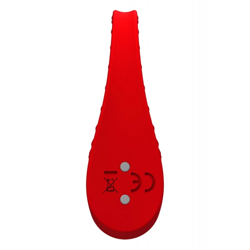 Red Revolution Sphinx - akkus, vízálló péniszgyűrű (piros) 63353 termék bemutató kép