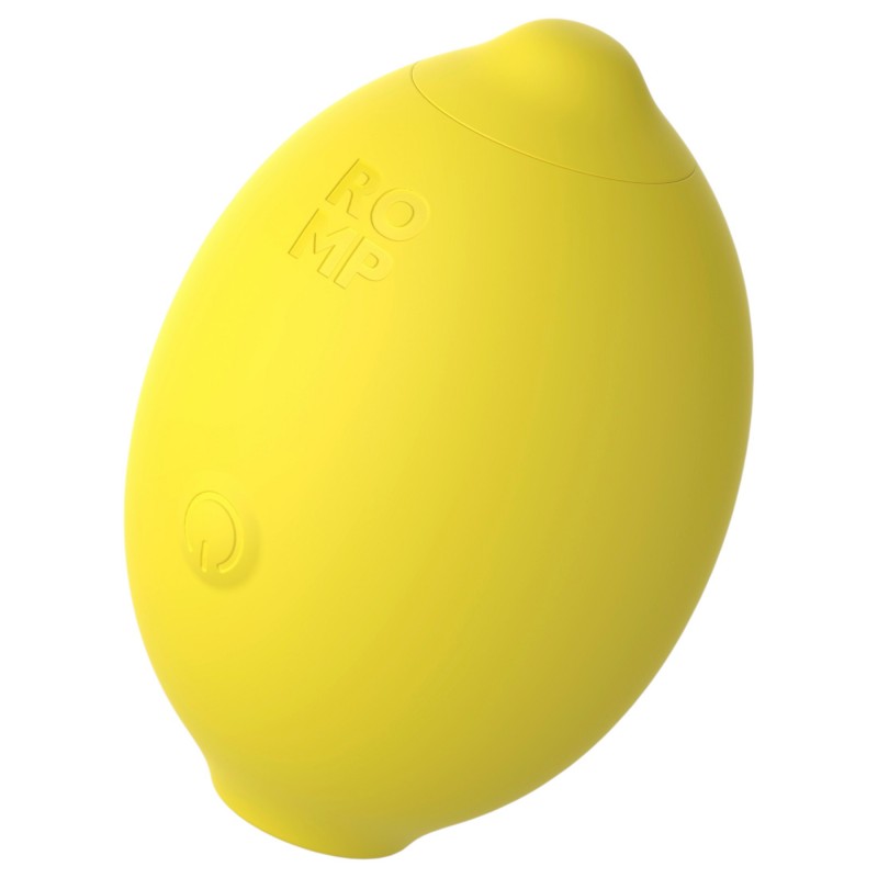 Romp Lemon Crush - citrom léghullámos csiklóizgató (sárga) 152727 termék bemutató kép