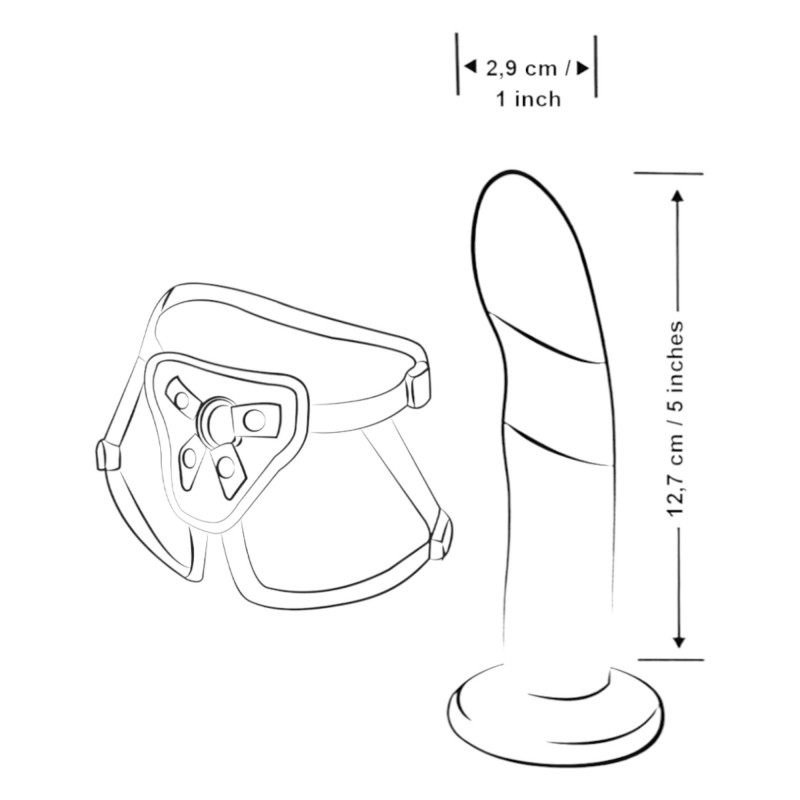 ROMP Piccolo - pegging szett (fekete-kék) 91495 termék bemutató kép