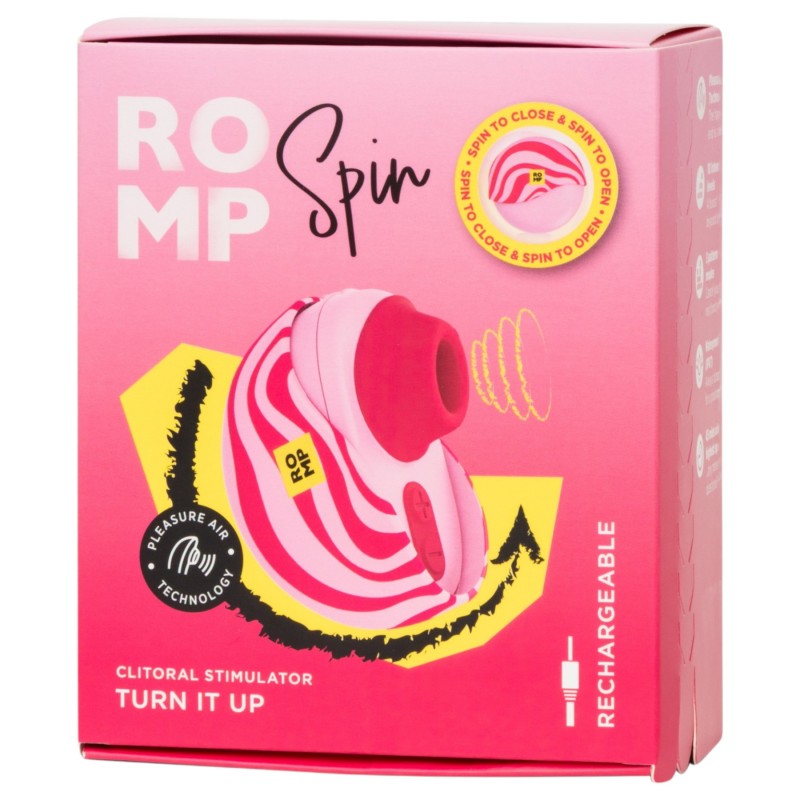 ROMP Spin - léghullámos csiklóizgató (rózsaszín) 152083 termék bemutató kép