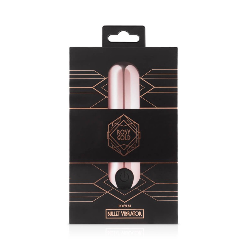 Rosy Gold Bullet - akkus, mini rúdvibrátor (rosegold) 51717 termék bemutató kép