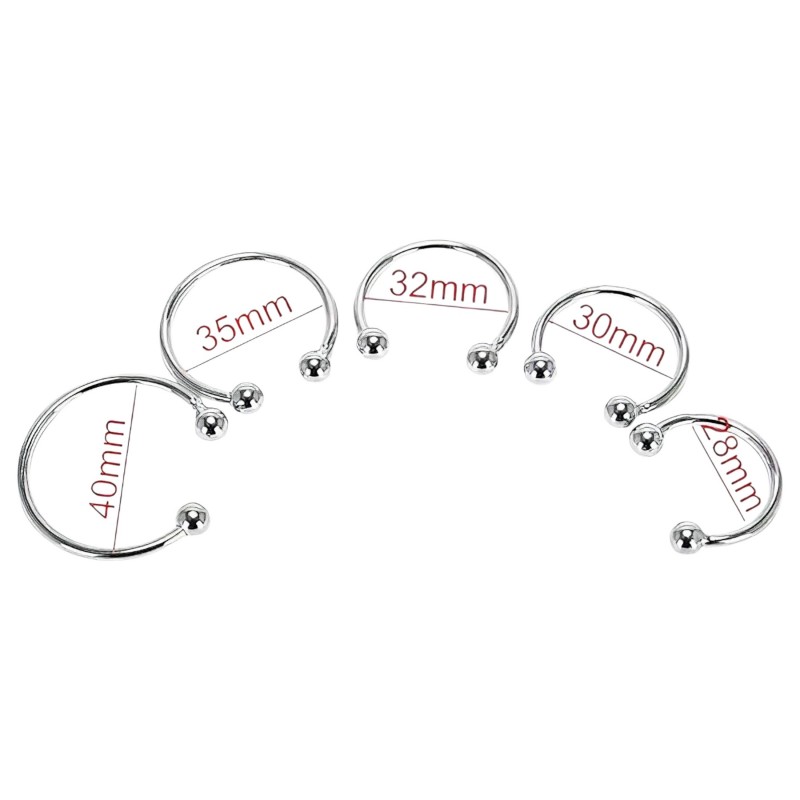 Rozsdamentes fém makkgyűrű - ejakuláció késleltetéshez (28 mm) 134310 termék bemutató kép