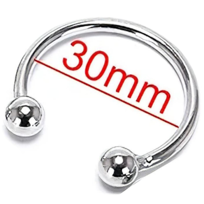 Rozsdamentes fém makkgyűrű - ejakuláció késleltetéshez (30mm) 120609 termék bemutató kép