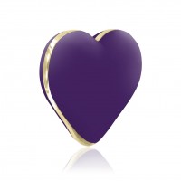 RS Icons Heart - akkus csiklóvibrátor (lila) 26922 termék bemutató kép