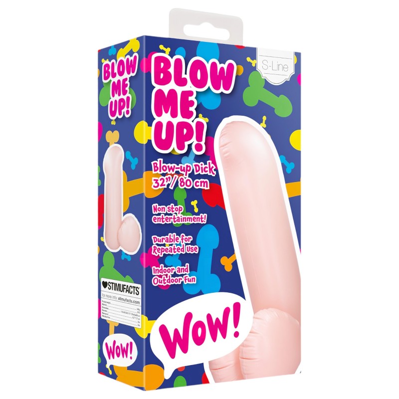 S-Line - Blow Me Up - felfújható fütyi lufi (80 cm) 136259 termék bemutató kép