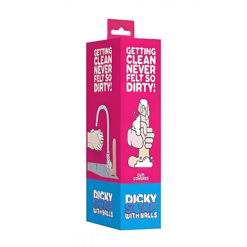 S-Line - Dicky Cum - szappan pénisz herékkel -natúr (250g) 135971 termék bemutató kép