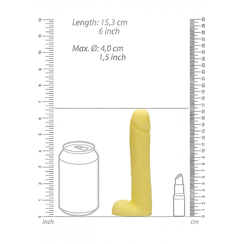 S-Line - Dicky - szappan pénisz herékkel - vanília (210g) 135557 termék bemutató kép