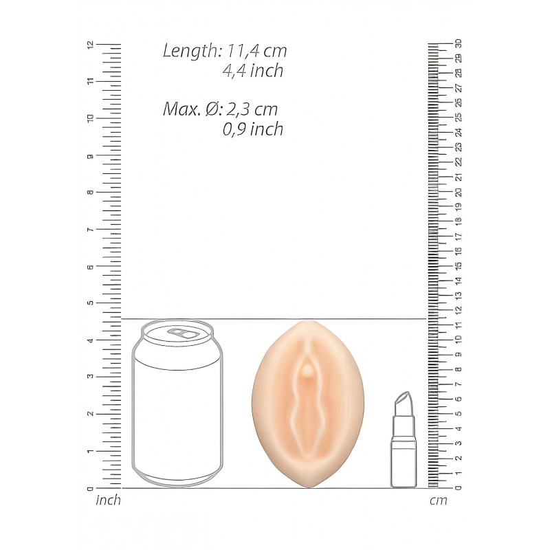 S-Line - Pussy - szappan punci (natúr, 140 g) 137425 termék bemutató kép