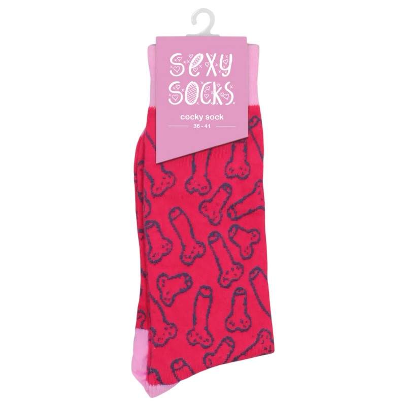 S-Line Sexy Socks - pamut zokni - fütyi 107972 termék bemutató kép