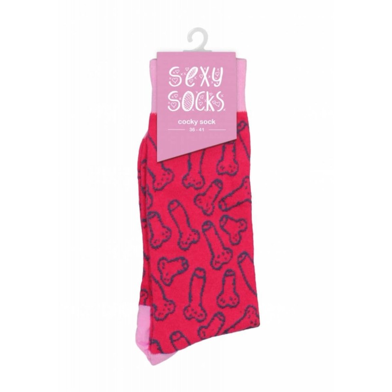 S-Line Sexy Socks - pamut zokni - fütyi 44583 termék bemutató kép