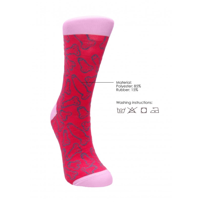 S-Line Sexy Socks - pamut zokni - fütyi 91559 termék bemutató kép