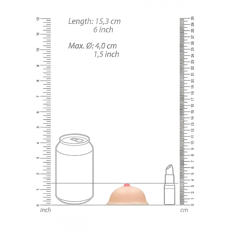 S-Line - Titty - szappan cici (natúr, 95g) 136130 termék bemutató kép