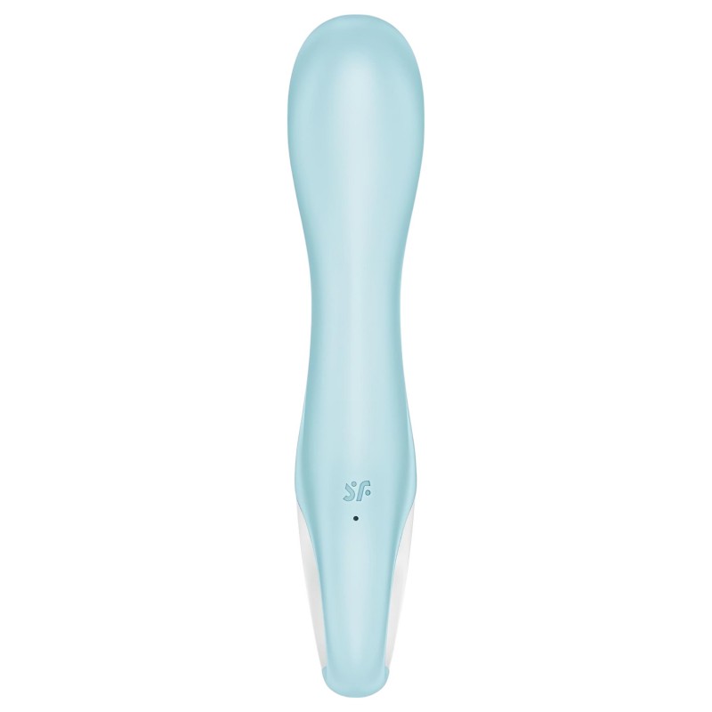 Satisfyer Air Pump Vibrator 5 - app-vezérelt pumpás vibrátor (kék) 165530 termék bemutató kép