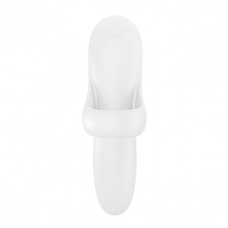Satisfyer Bold Lover - akkus, vízálló ujj vibrátor (fehér) 63894 termék bemutató kép