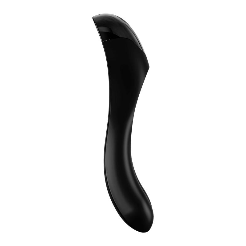 Satisfyer Candy Cane - akkus, vízálló kétágú vibrátor (fekete) 42469 termék bemutató kép