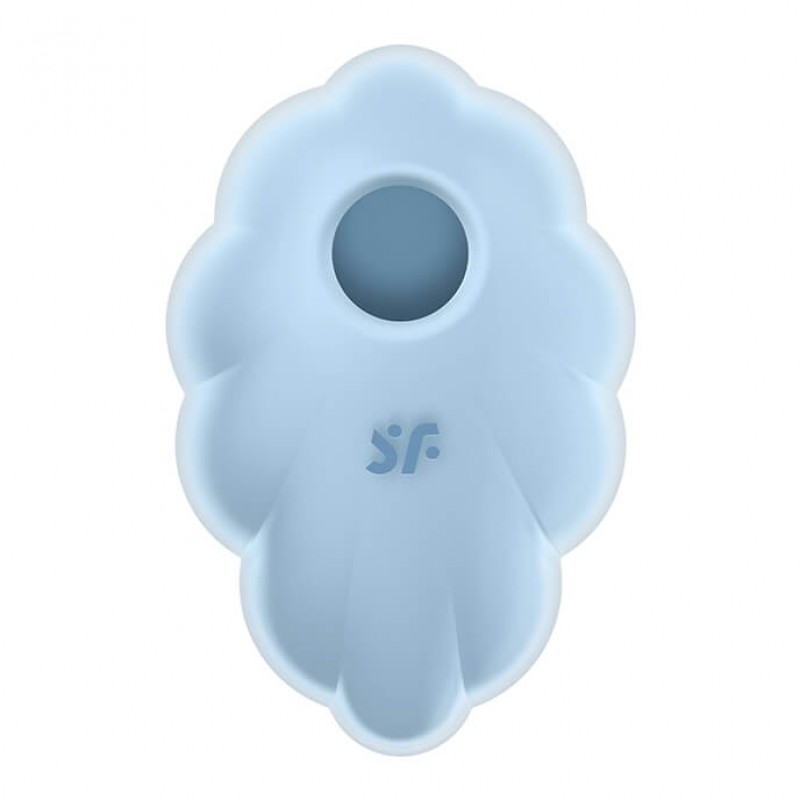 Satisfyer Cloud Dancer - akkus léghullámos csiklóizgató (kék) 84348 termék bemutató kép