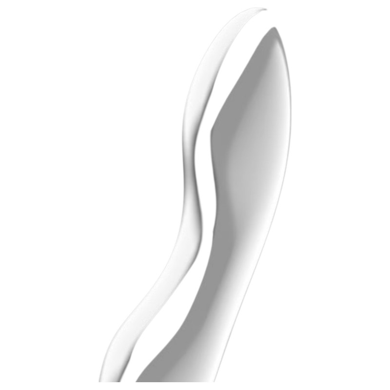 Satisfyer Cosmic Crest 2 - hullámos acéldildó (ezüst) 120089 termék bemutató kép