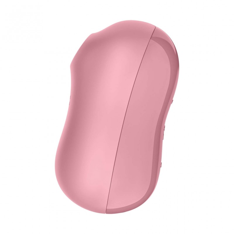 Satisfyer Cotton Candy - akkus léghullámos csiklóvibrátor (korall) 55016 termék bemutató kép