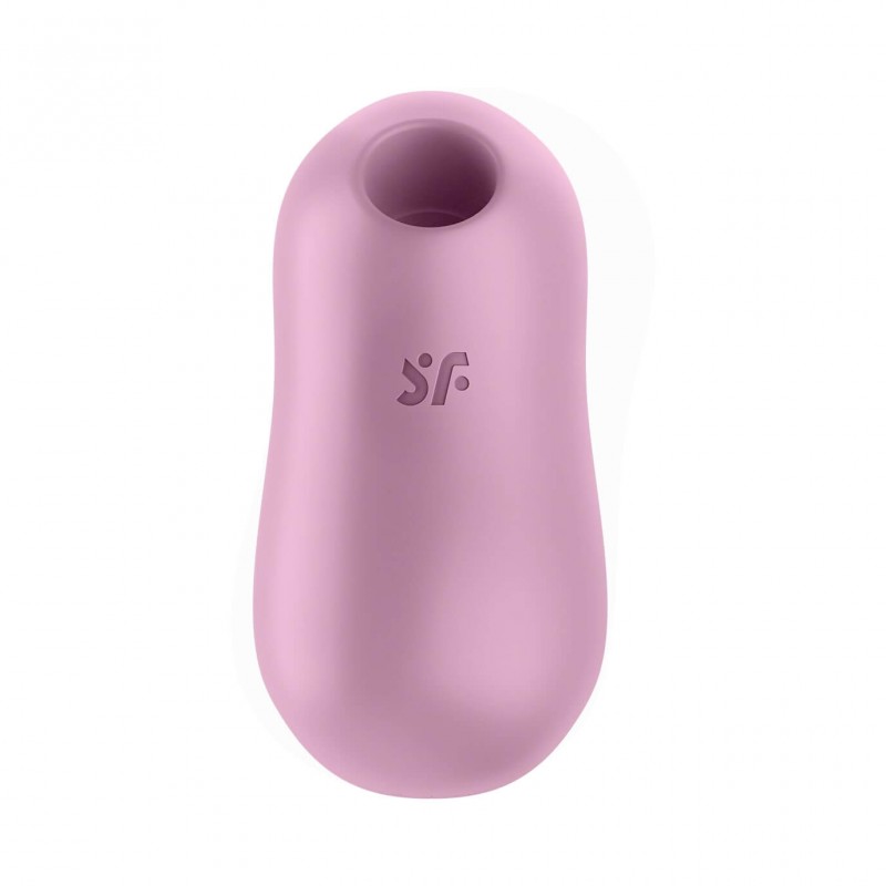 Satisfyer Cotton Candy - akkus léghullámos csikló vibrátor (lila) 55012 termék bemutató kép