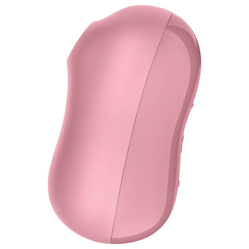 Satisfyer Cotton Candy - léghullámos csikló vibrátor (korall) 117047 termék bemutató kép