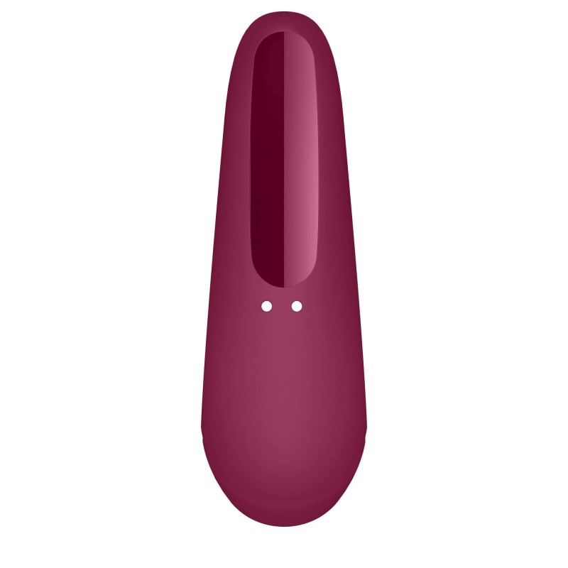Satisfyer Curvy 1+ - okos léghullámos csiklóizgató (piros) 88335 termék bemutató kép