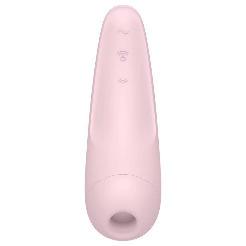 Satisfyer Curvy 2+ - App-vezérelt léghullámos csiklóizgató (pink) 146419 termék bemutató kép