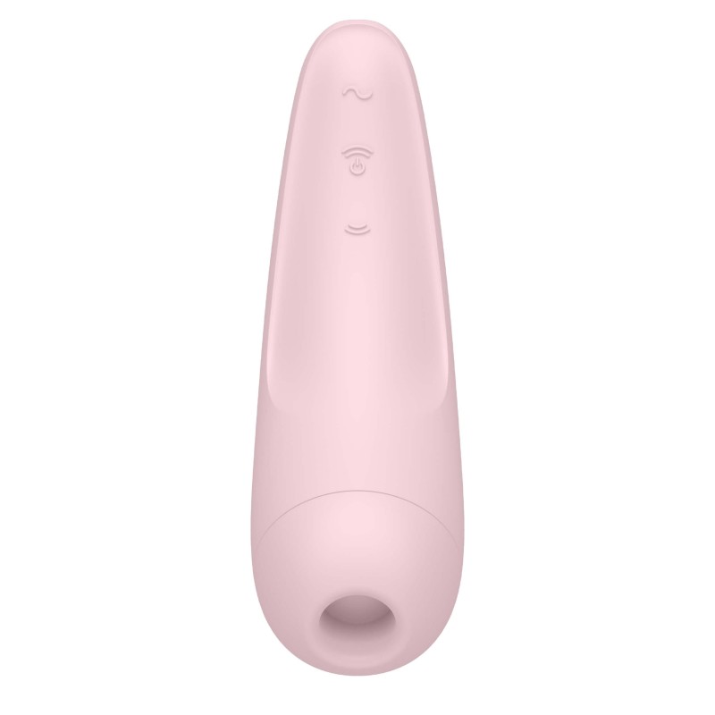 Satisfyer Curvy 2+ - okos léghullámos csiklóizgató (pink) 38613 termék bemutató kép