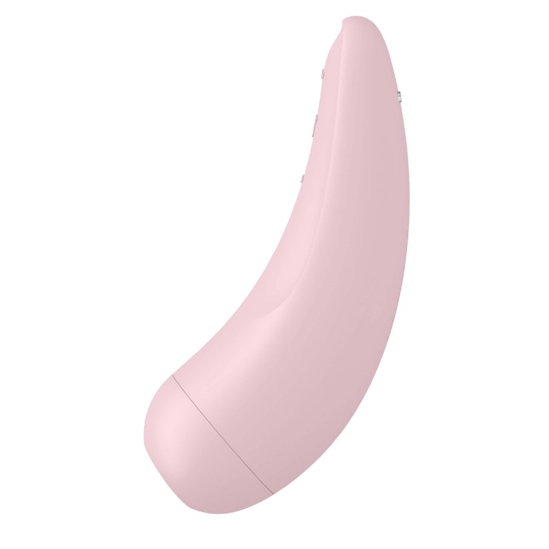 Satisfyer Curvy 2+ - okos léghullámos csiklóizgató vibrátor (pink) 38615 termék bemutató kép