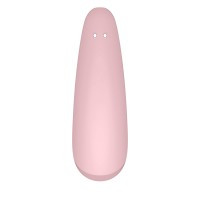 Satisfyer Curvy 2+ - okos léghullámos csiklóizgató vibrátor (pink) 83678 termék bemutató kép
