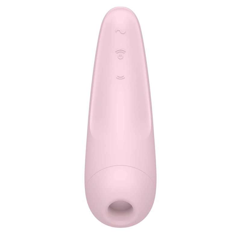 Satisfyer Curvy 2+ - okos léghullámos csiklóizgató (pink) 83679 termék bemutató kép