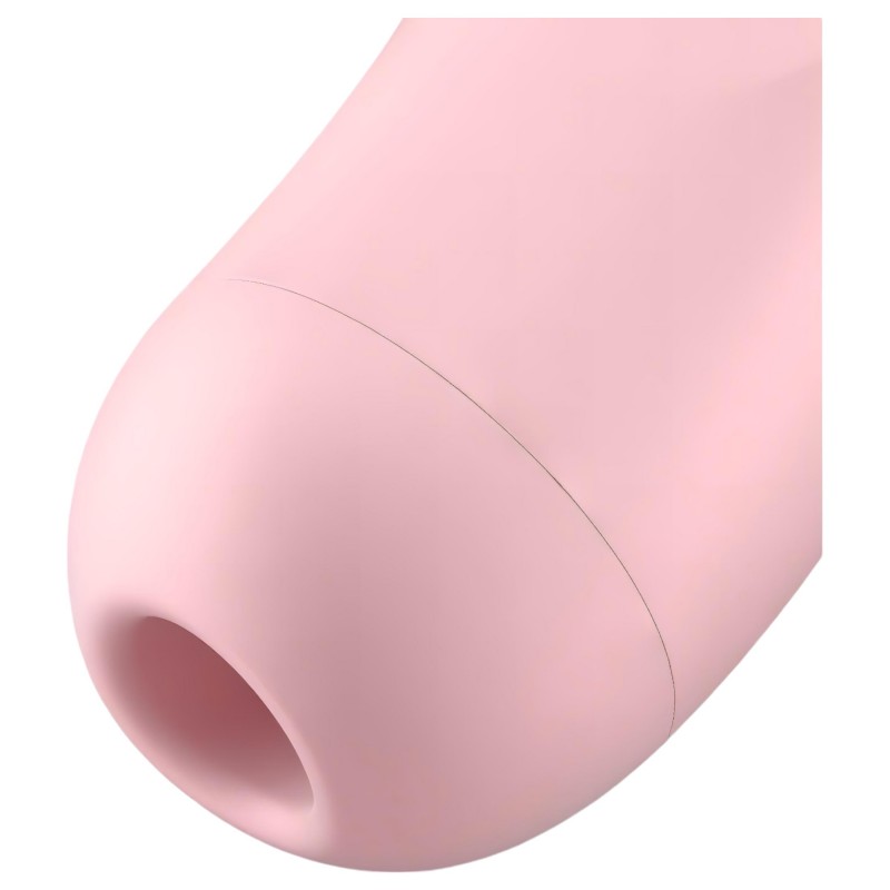 Satisfyer Curvy 2+ – App-vezérelt léghullámos csiklóizgató (pink) 138516 termék bemutató kép