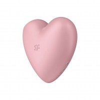 Satisfyer Cutie Heart - akkus léghullámos csiklóvibrátor (pink) 77056 termék bemutató kép
